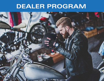 KIRSH Motorcycle Helmets Dealer Programs